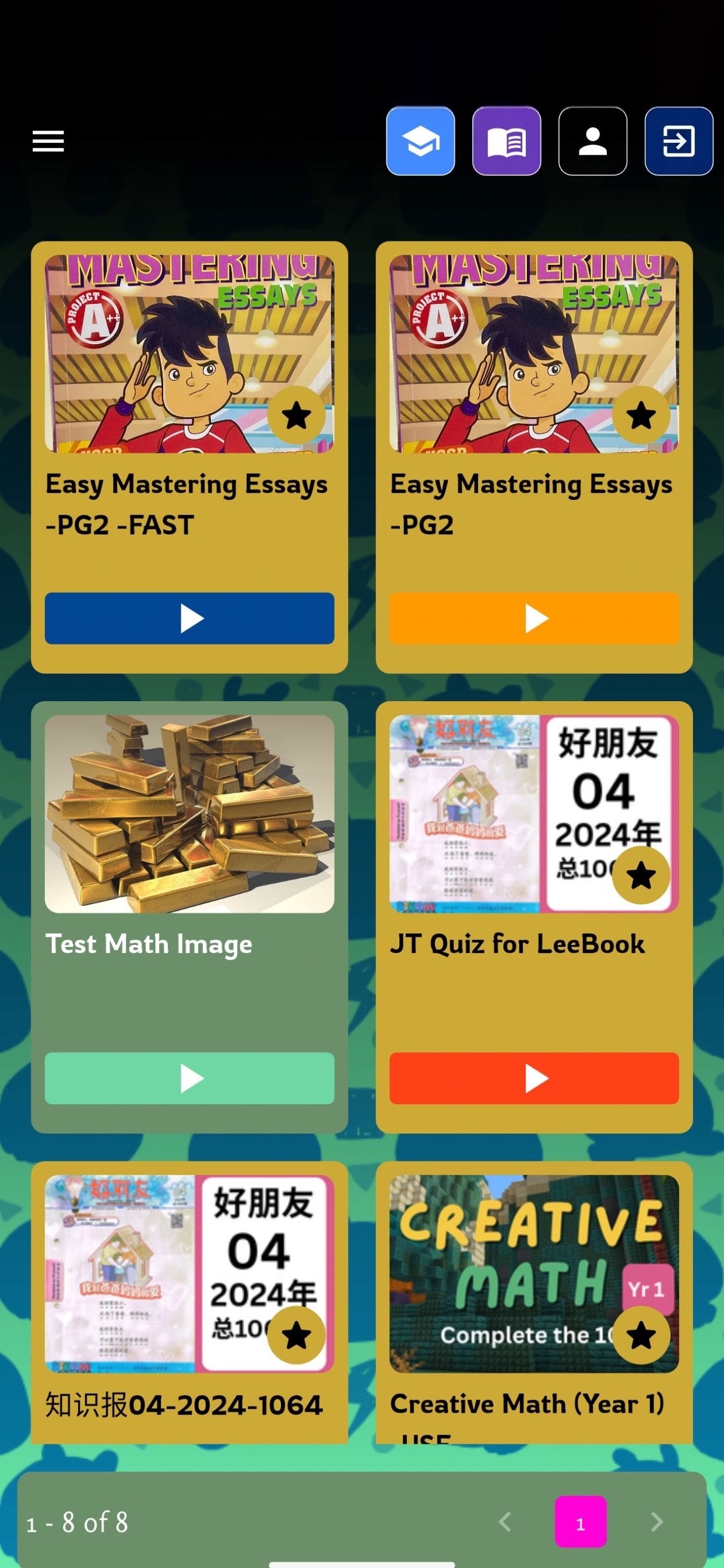 Screenshot 2 of Mosen Learner
