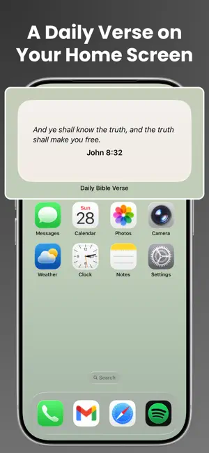 Daily Bible Verse Widget screenshot 2