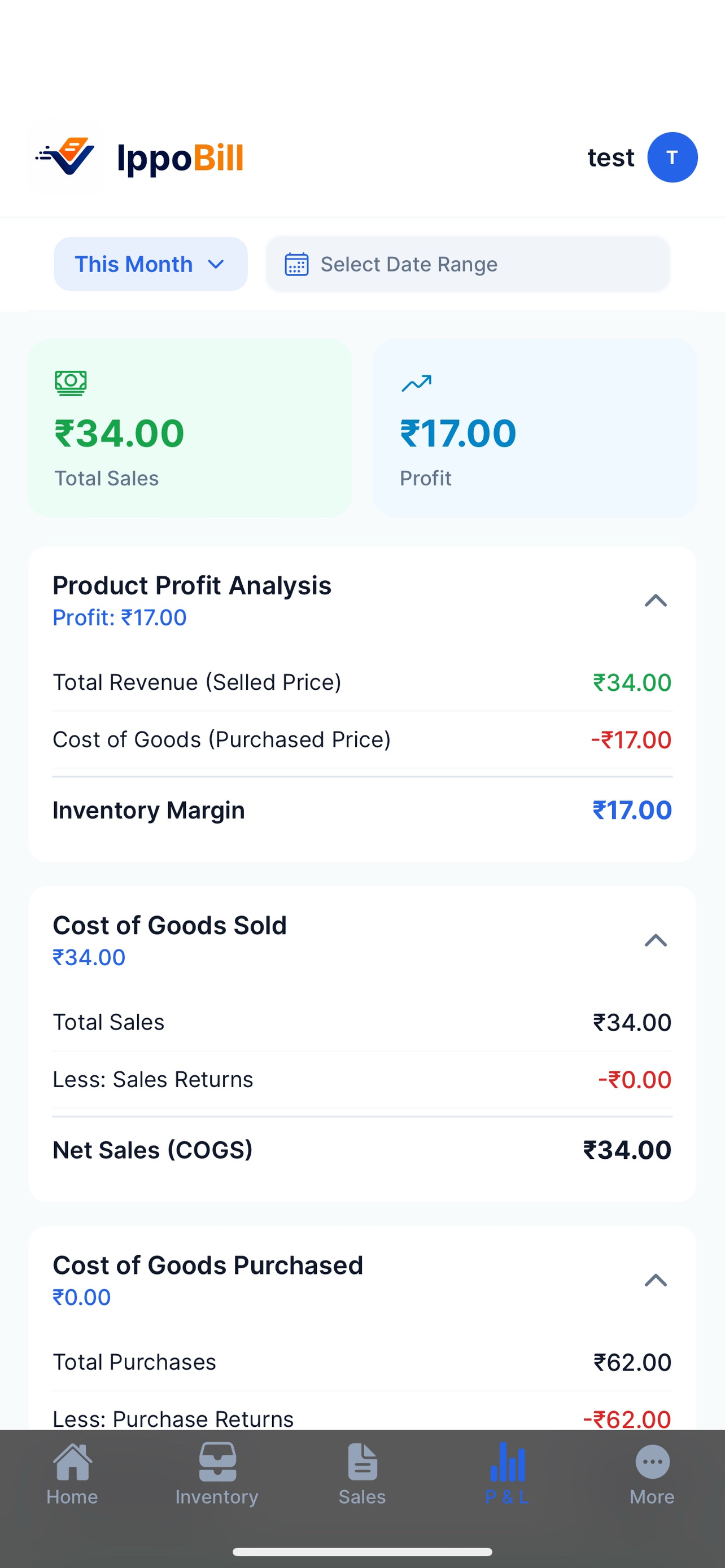 IppoBill screenshot 4