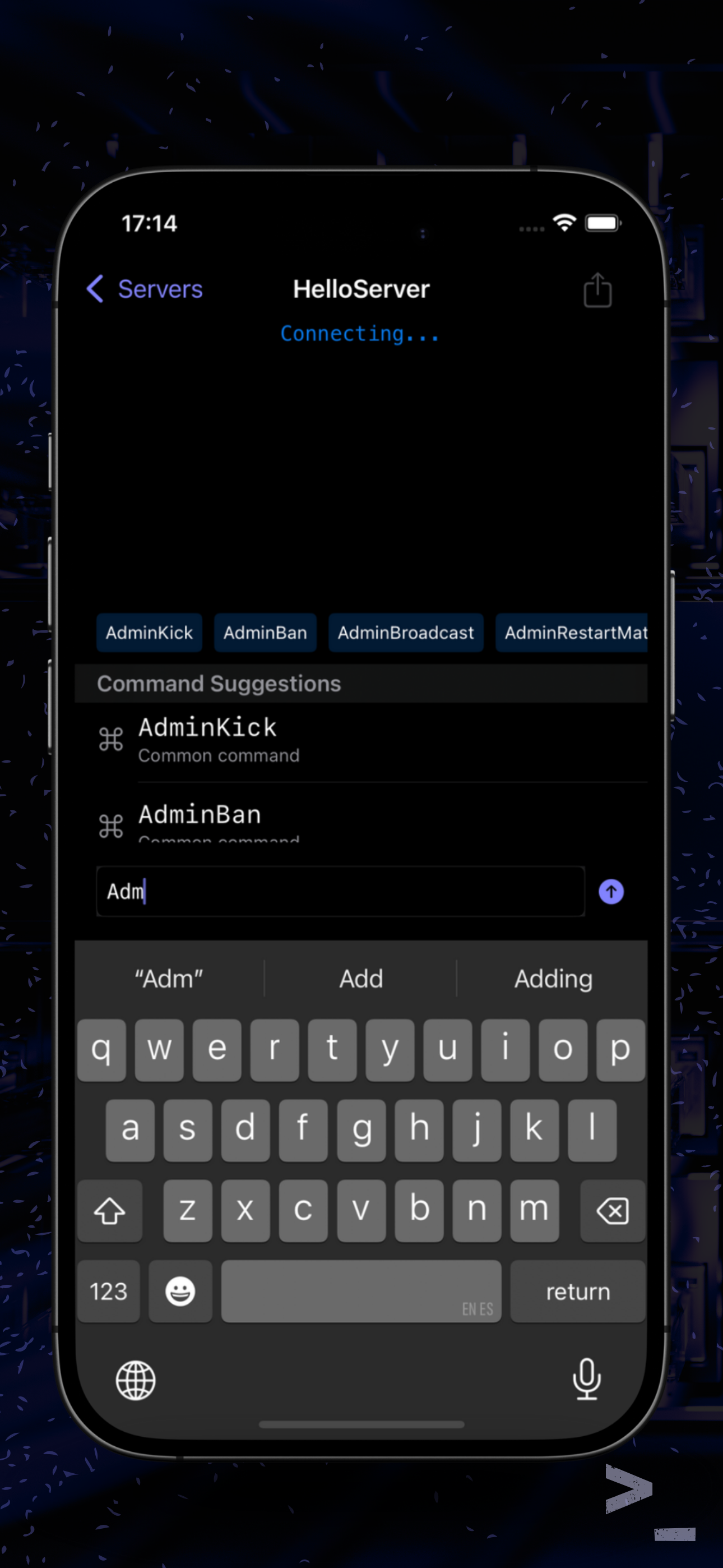 RCON Console Server Admin Tool screenshot 3