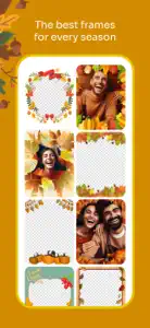 Thanksgiving Day Photo frame screenshot #1 for iPhone