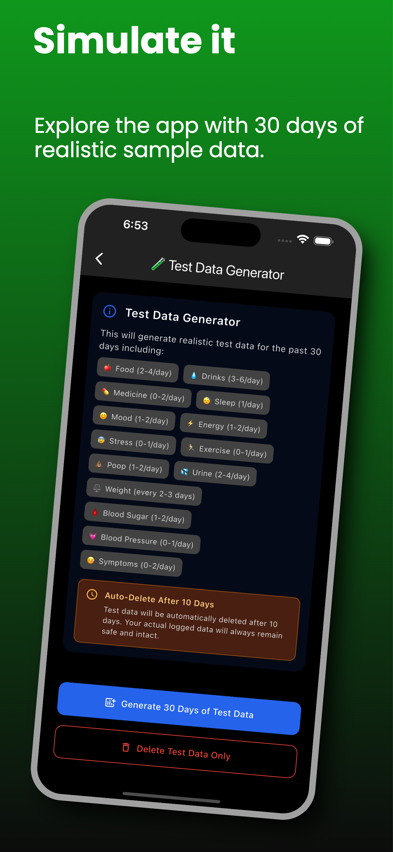KoruIn: Food & Symptom Tracker