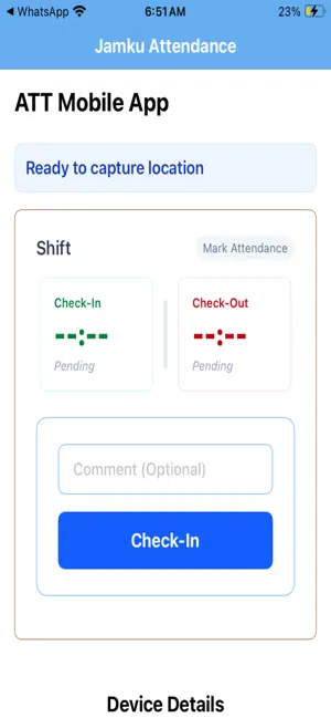 Jamku Attendance screenshot 2