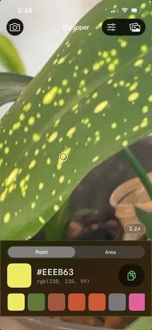 iDropper - Color Code Capture screenshot 2