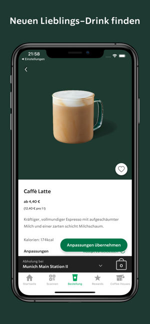 ?Starbucks® Deutschland Screenshot