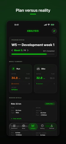 Pacer : your personal trainer iPhone screenshot