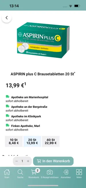 Finken Apotheke screenshot 4