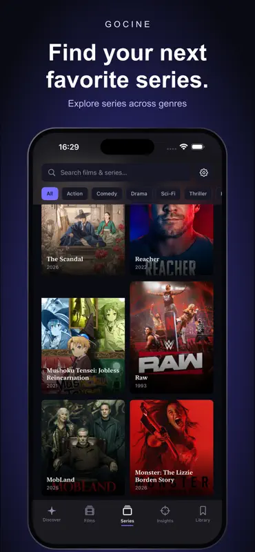GoCine : Movie and TV Show screenshot 1 of 5