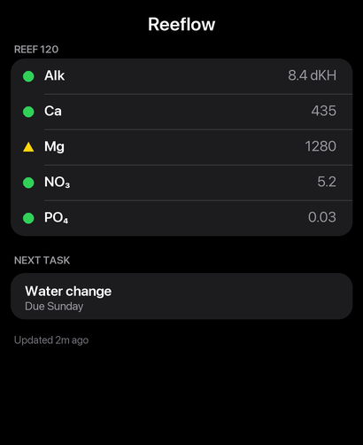 Reeflow: Reef Log & Dosing screenshot 13