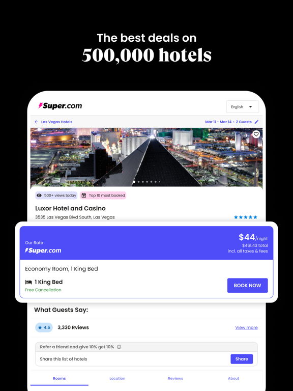 Screenshot #5 pour Super.com - Save, Earn, Travel