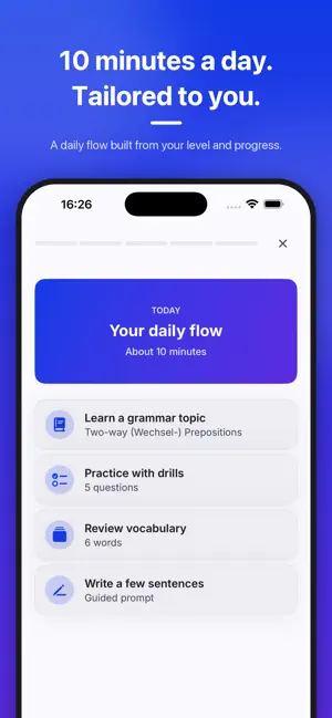 Wezu：Language Learning Hub screenshot 1
