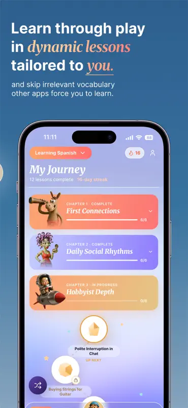 Mad Fluent - AI Language Tutor screenshot 3 of 7