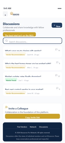 REsources Pro Network Screenshot 3 of 6