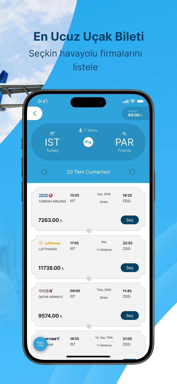 Biletiniz | Otobüs&Uçak bileti screenshot 3