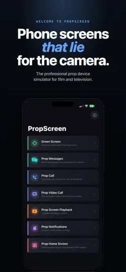 Captura de pantalla de Prop Screen en iPhone 1