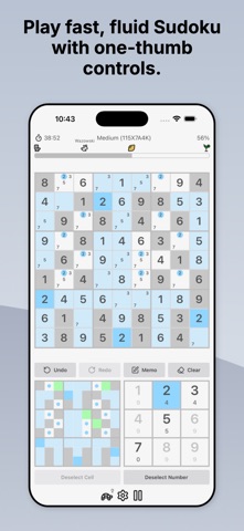 Sudoku Rabbit - Daily Puzzles Screenshot 1 of 9