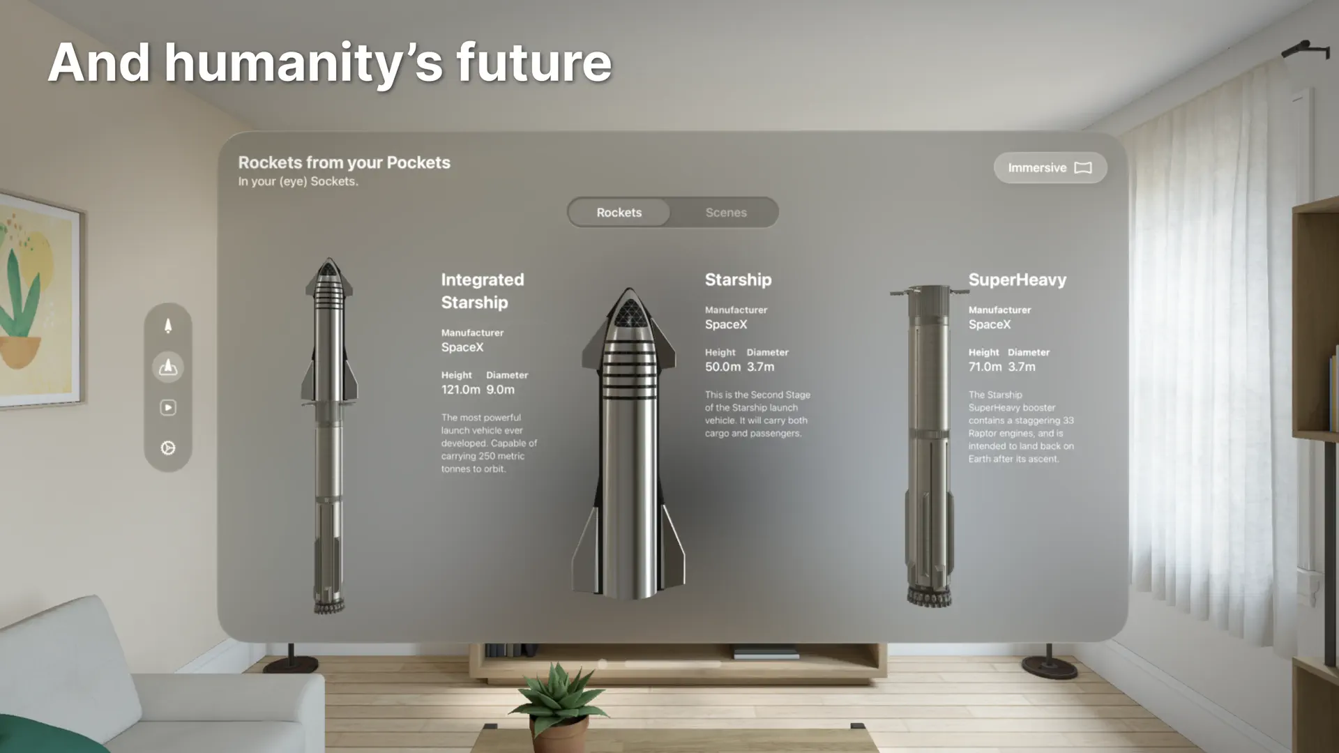 Pocket Rocket for Vision screenshot 6