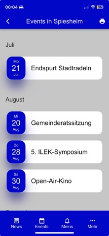 Spiesheim App Screenshot 3 of 6