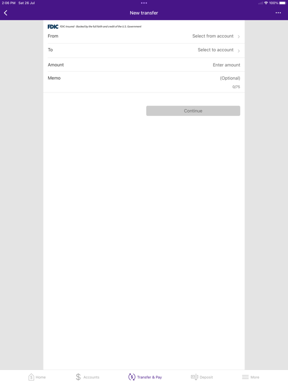 Community Bank of PH iPad screenshot 3 - Finance app