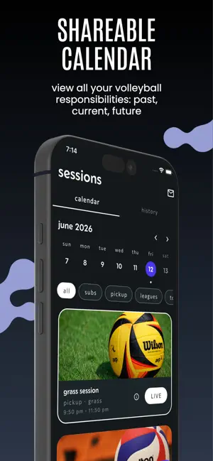 VolleyNet - Sports Social App screenshot 3