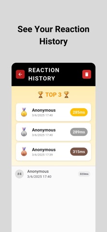 Driver Reaction Timer screenshot
