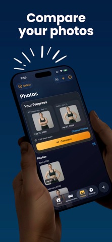 MeasureMe: body measurements screenshot