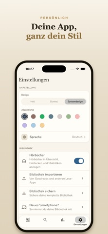 ShelfBuddy: Buch Tracker iPhone screenshot 9