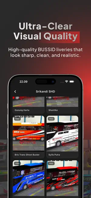 Livery Bussid - Mod & Skin HD iPhone screenshot 5