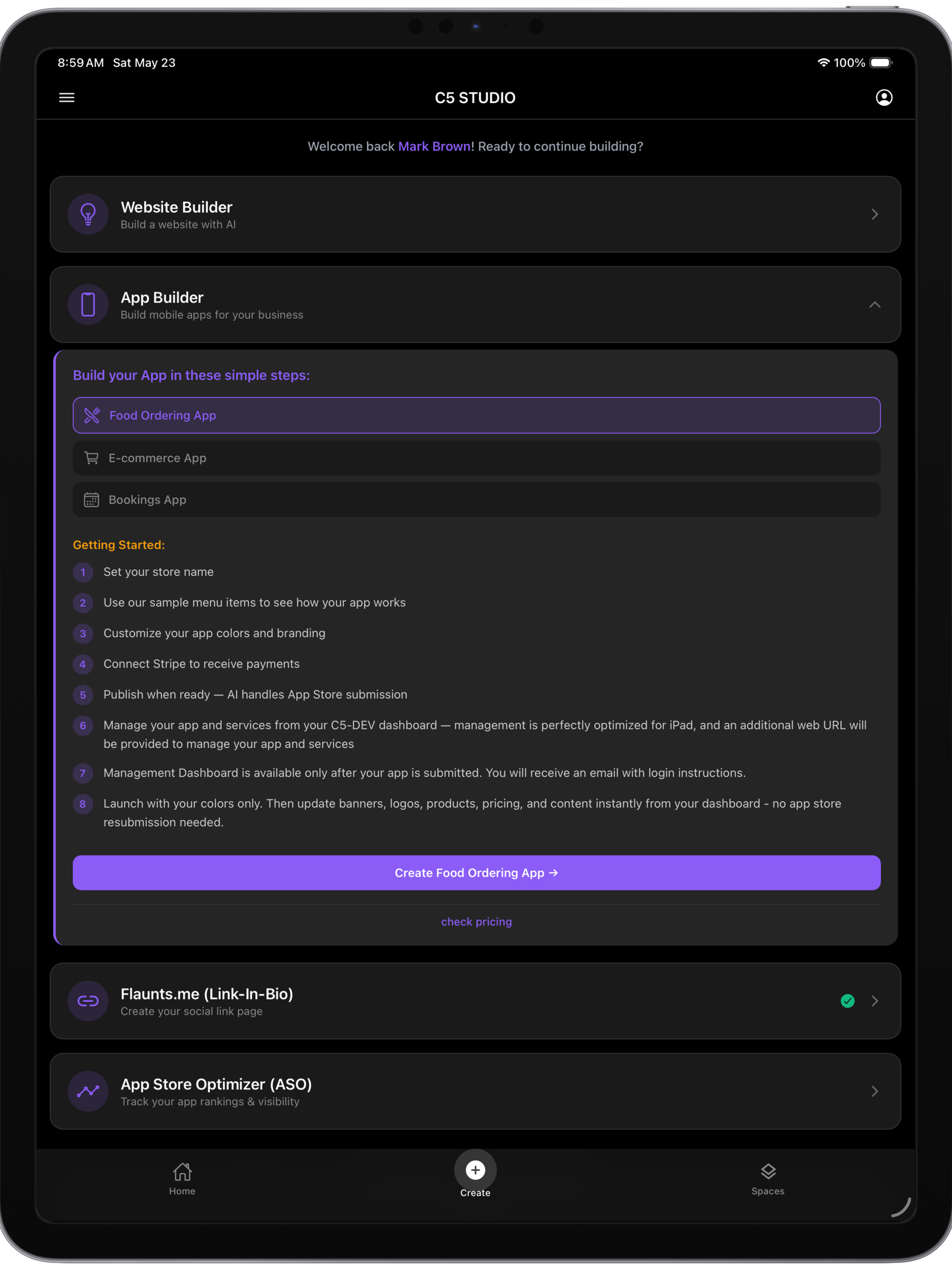 C5-DEV: APP & WEBSITE BUILDER