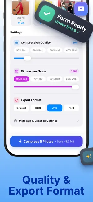 AI Image Compressor: Reduce KB screenshot 4
