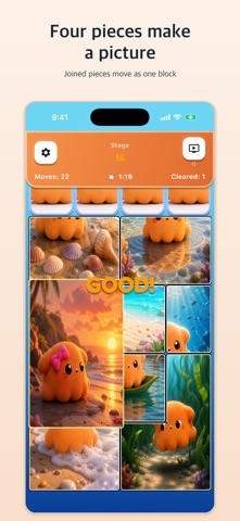 Dumbo Drop: Photo Puzzle Game screenshot 2