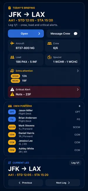 CrewBrief Cabin Crew screenshot 2
