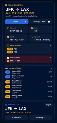 CrewBrief Cabin Crew Screenshot 2 of 3