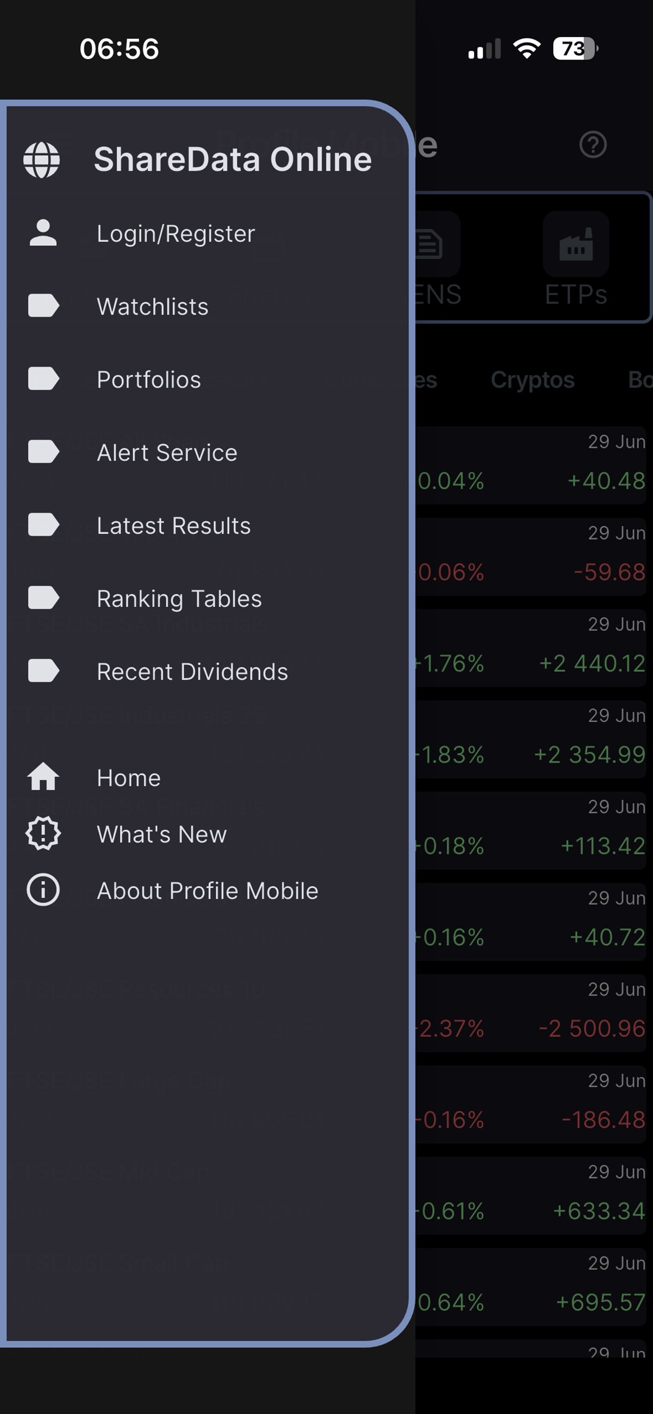 Profile Mobile screenshot 3