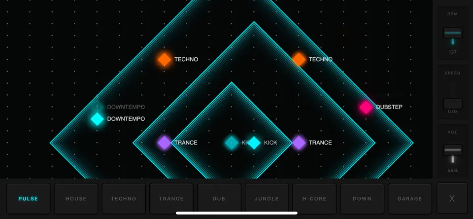 Скриншот Visual Beat Maker на iPhone 1