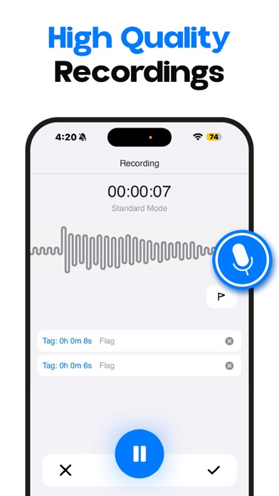 Voice Recorder・Audio Recording Screenshot