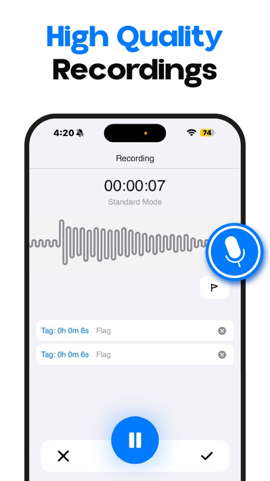 #7. Voice Recorder・Audio Recording (iOS) 由: UXGROUP L.L.C-FZ