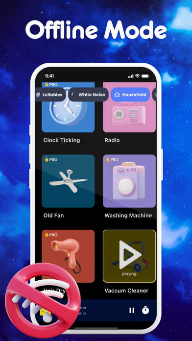 White Noise Baby Sleep Sound Screenshot