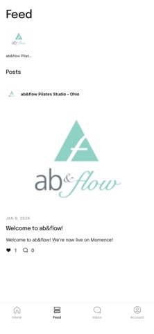 Ab & Flow Pilates App screenshot