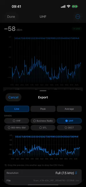 Micboard Spectrum screenshot 3