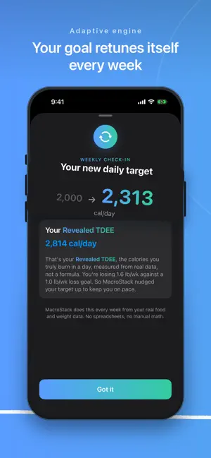 MacroStack AI: Macro Tracker screenshot 1