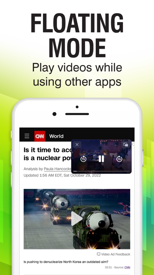 #7. POPTube: Music & Video Podcast (iOS) بواسطة: TAPI GROUP CO.,LTD
