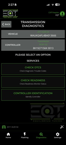 EQT SMD screenshot