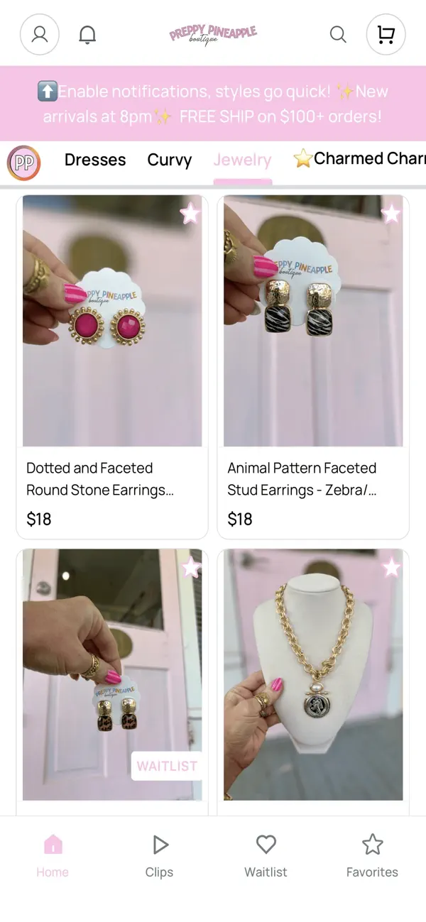 Screenshot #3 pour Preppy Pineapple Boutique