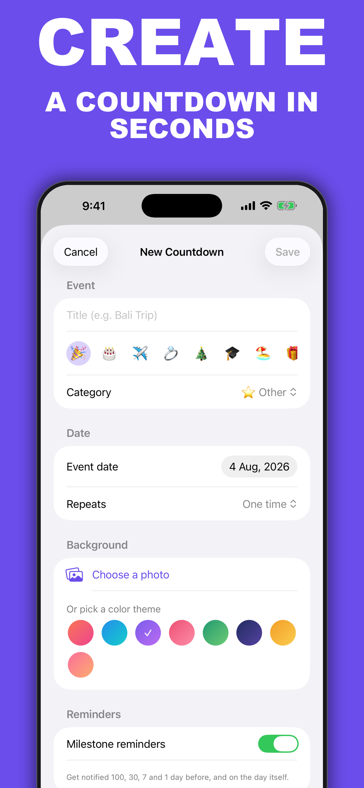 Countdown: Event Countdown Day screenshot 5