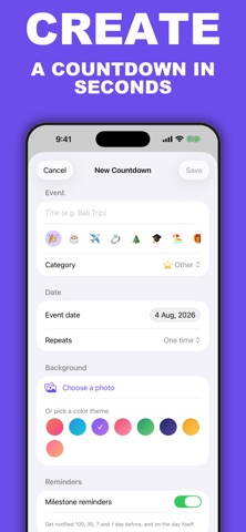 Countdown: Event Countdown Day Screenshot 5 of 5