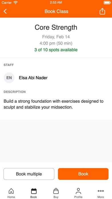 SOAR Lagree iPhone screenshot 3 - Health & Fitness app