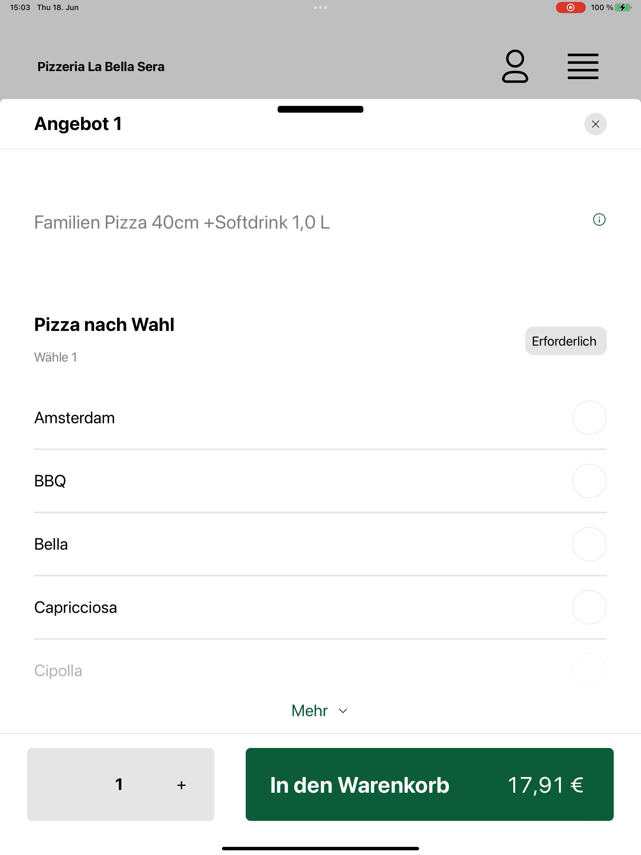 Pizzeria Le Bella Sera