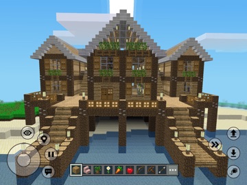 Mini Block City Craft iPad screenshot