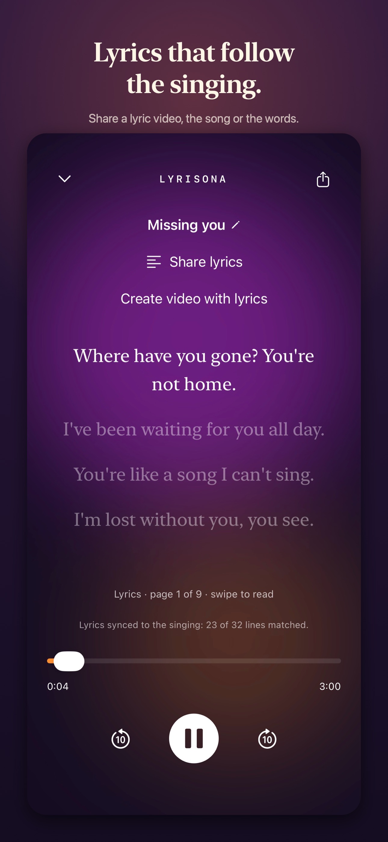 Screenshot 5 of Lyrisona: AI Song Maker